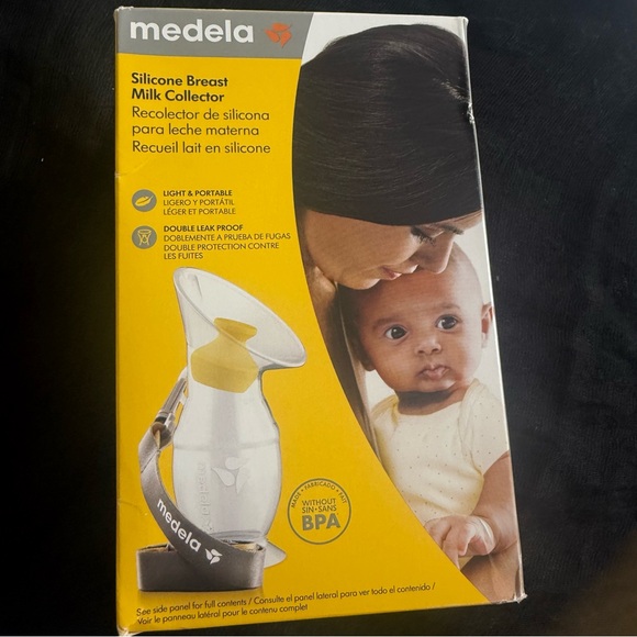 Medela Other - Medela Silicone Milk Collector in White and Yellow